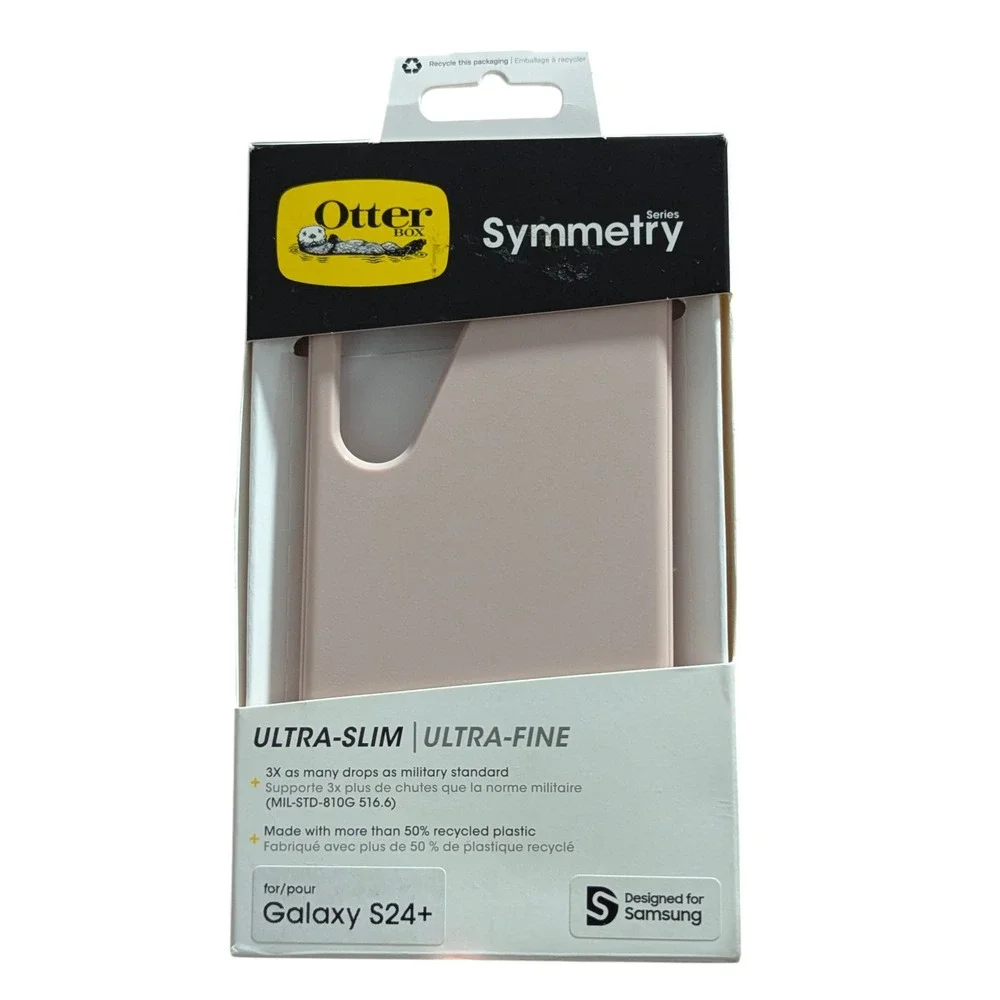 1X2N Phone Case For Samsung Galaxy S24+ In Blush By OttorBox Symmetry